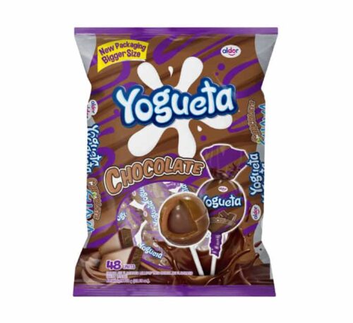 Yogueta Chocolate Lollipop 48's