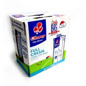Clover Long Life Milk 6X1Lt