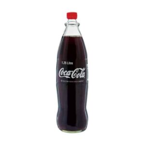 Litre Coke Glass Bottle 1.25Lt