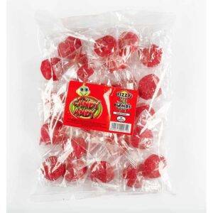 Fizzy Bomb Sour Cherry Red 25's