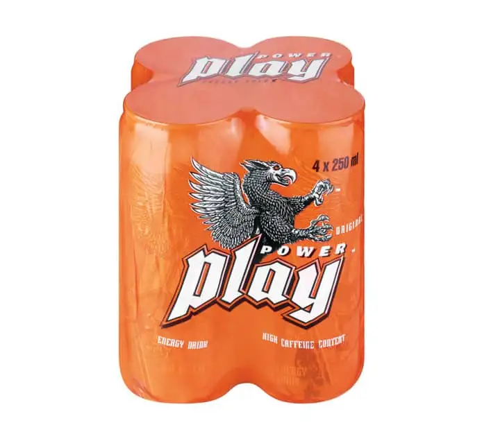 Play Energy Drink 4X250ml Sweet Zone