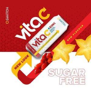 Switch VitaC Goji Berry and Starfruit Sugar Free  6s