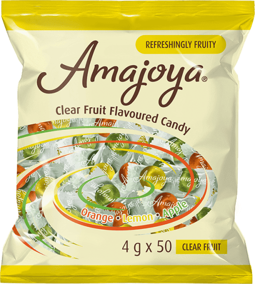 Amajoya Hard Candy- Clear Fruit 50s