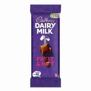 Cadbury Slab- Fruit And Nut 55g