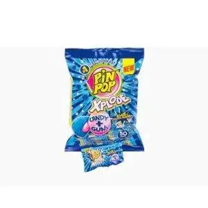 Pin Pop Candy Gum- Blue Mouth Painter 50s
