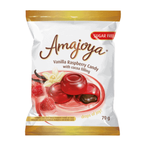Amajoya Sugar Free- Vanilla Raspberry 70g