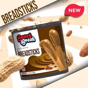 Snack Break Breadsticks- Peanut Butter
