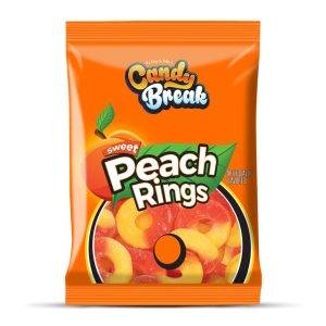 Candy Break Peach Rings 113g