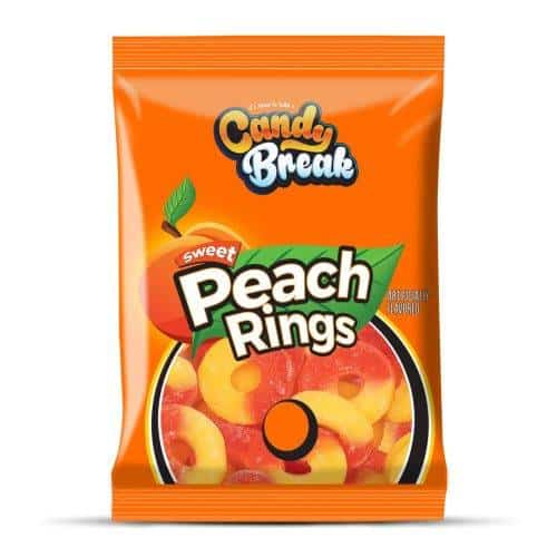 Candy Break Peach Rings 113g