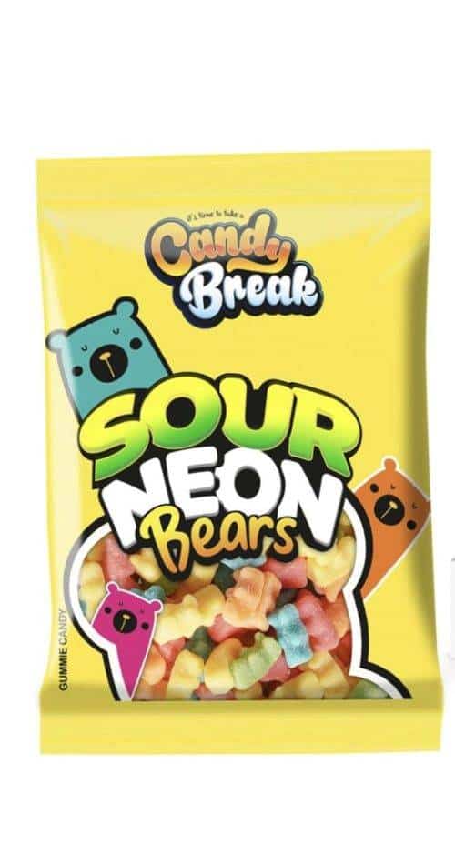 Candy Break Neon Bears 12x113g