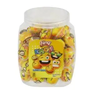 King Candy Jar- Emoji 50s